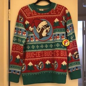 Never worn. Tags on. Buc-ee’s Christmas Sweater. M